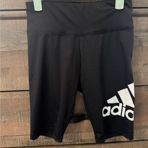 NWOT Adidas Charcoal Tight Fit Shorts